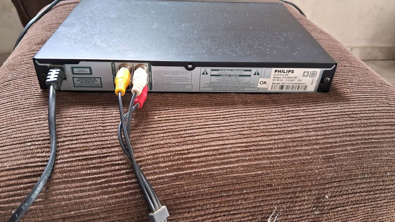 DVD PLAYER DVP2850 da Philips  - Foto 3