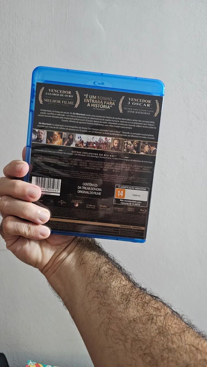 Blu ray Os Miseráveis  - Foto 3