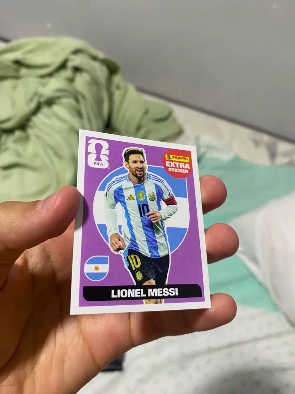 Figurinha da copa 