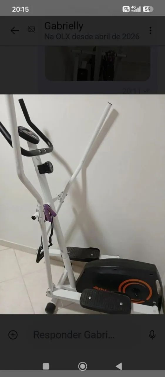Aparelho elíptico 