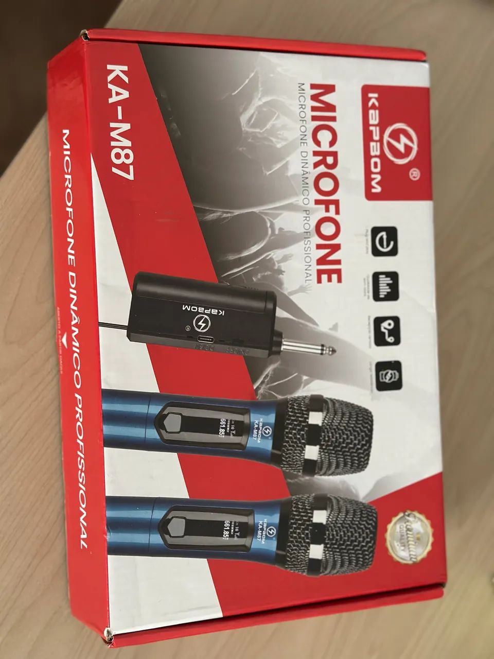 microfone bluetooth profissional