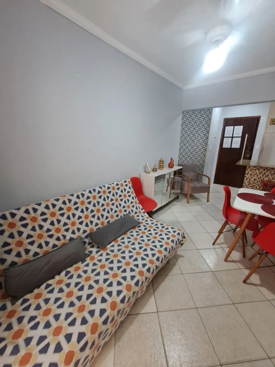Aluguel de temporada apto 1 dorm frente mar em Maracanã Praia Grande -diárias a partir de - Foto 12