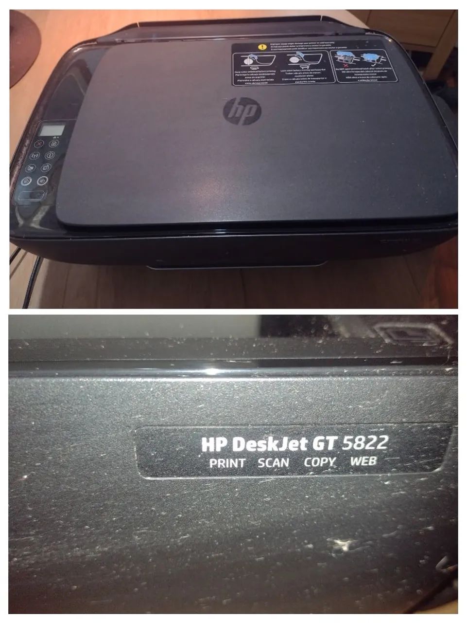 Vendo impressora e monitor 50,00