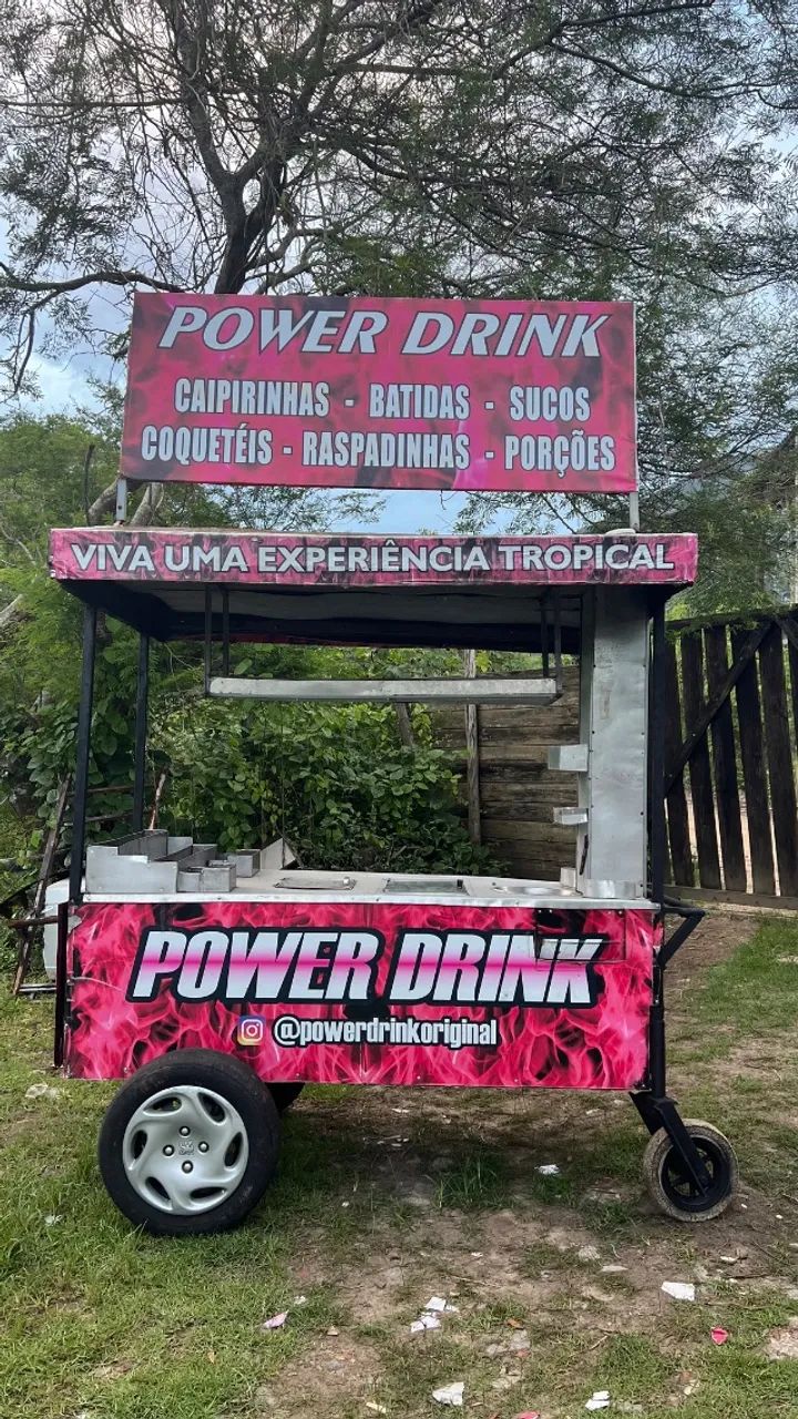 CARRINHO DE DRINK - COQUETEL