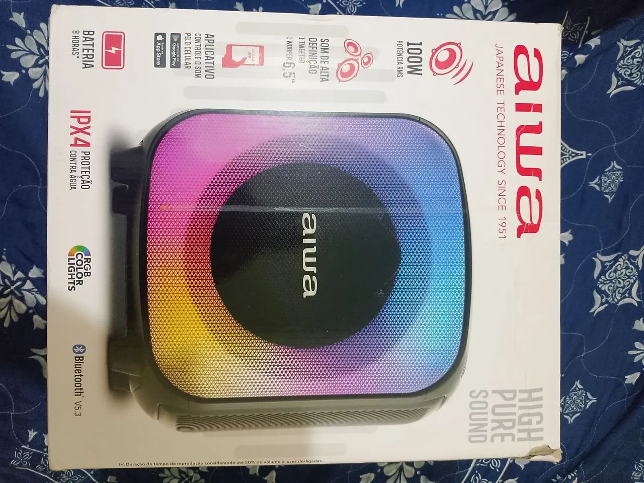Caixa de som Bluetooth Nova  - Foto 2
