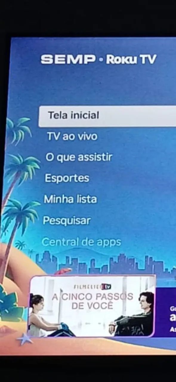 Vendo uma TV sempre.RoKu  sem nova  - Foto 2
