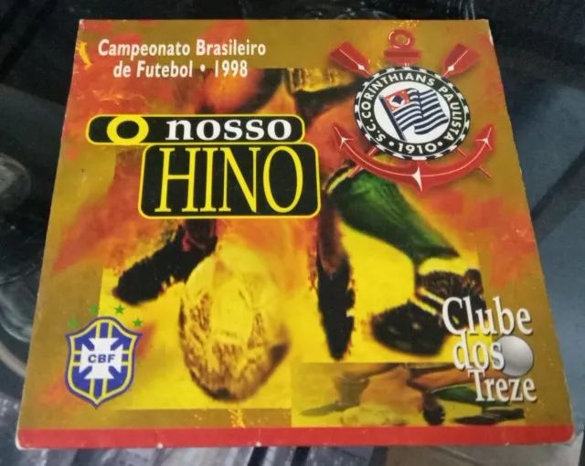 CD Digipack Corinthians - Nosso Hino - Campeonato Brasileiro 1998