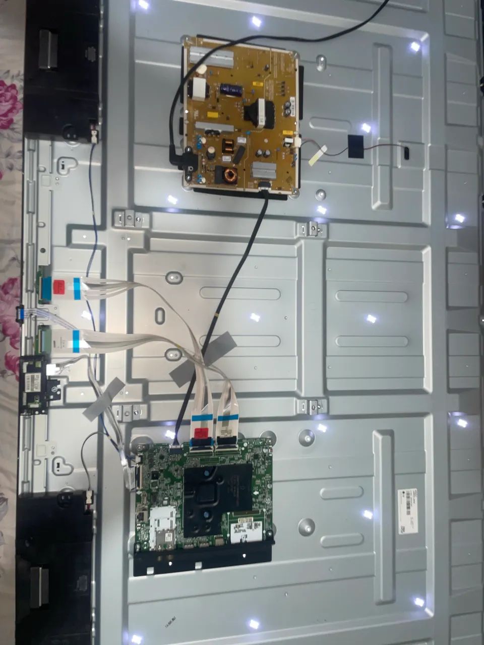 ? LG 65? 4K NanoCell para conserto / peças - Foto 4