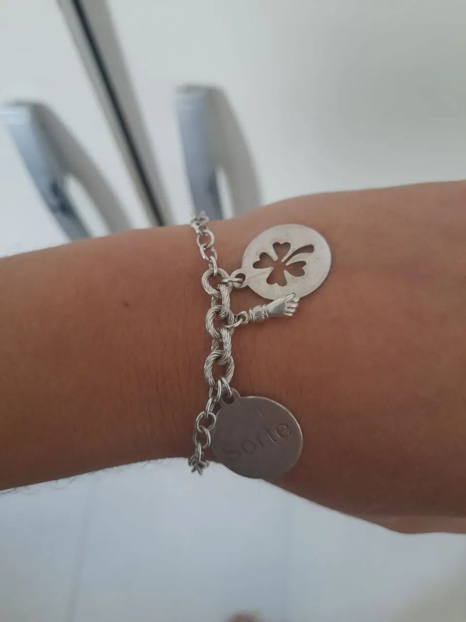 Pulseira Da Sorte Prata 925