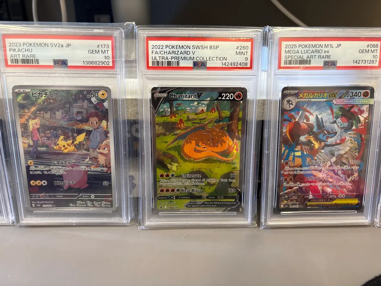 Cartas graduadas pokemon PSA - Foto 2