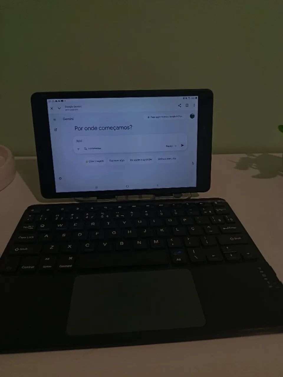 Tablete sasung  com teclado  - Foto 3