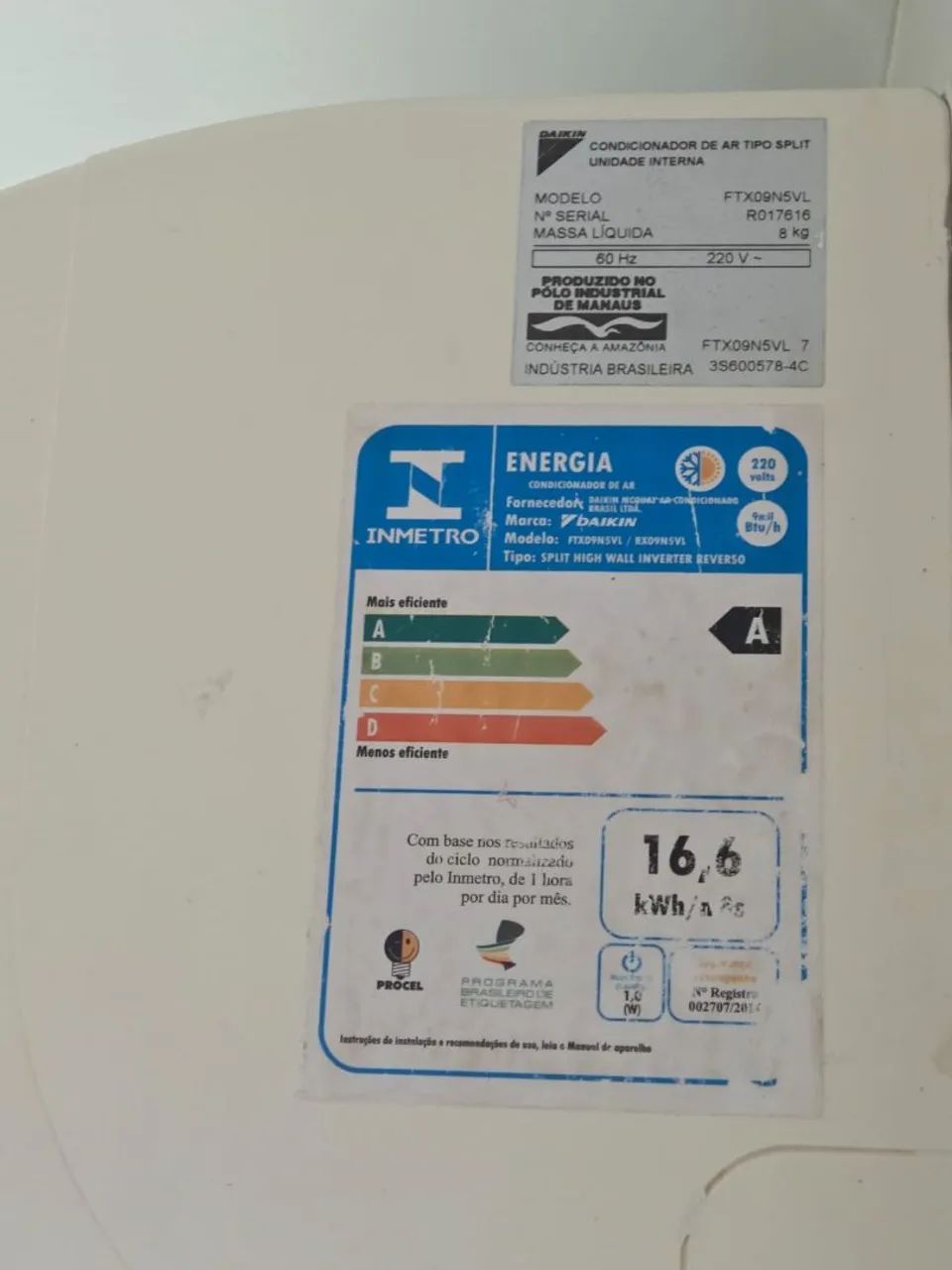 Ar condicionado 9mil BTU - Foto 2