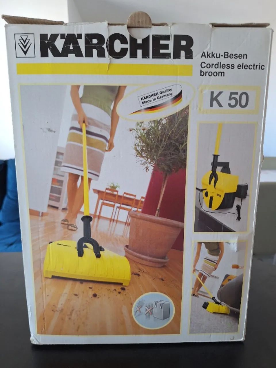- Vassoura Elétrica Kärcher K 50 Bivolt