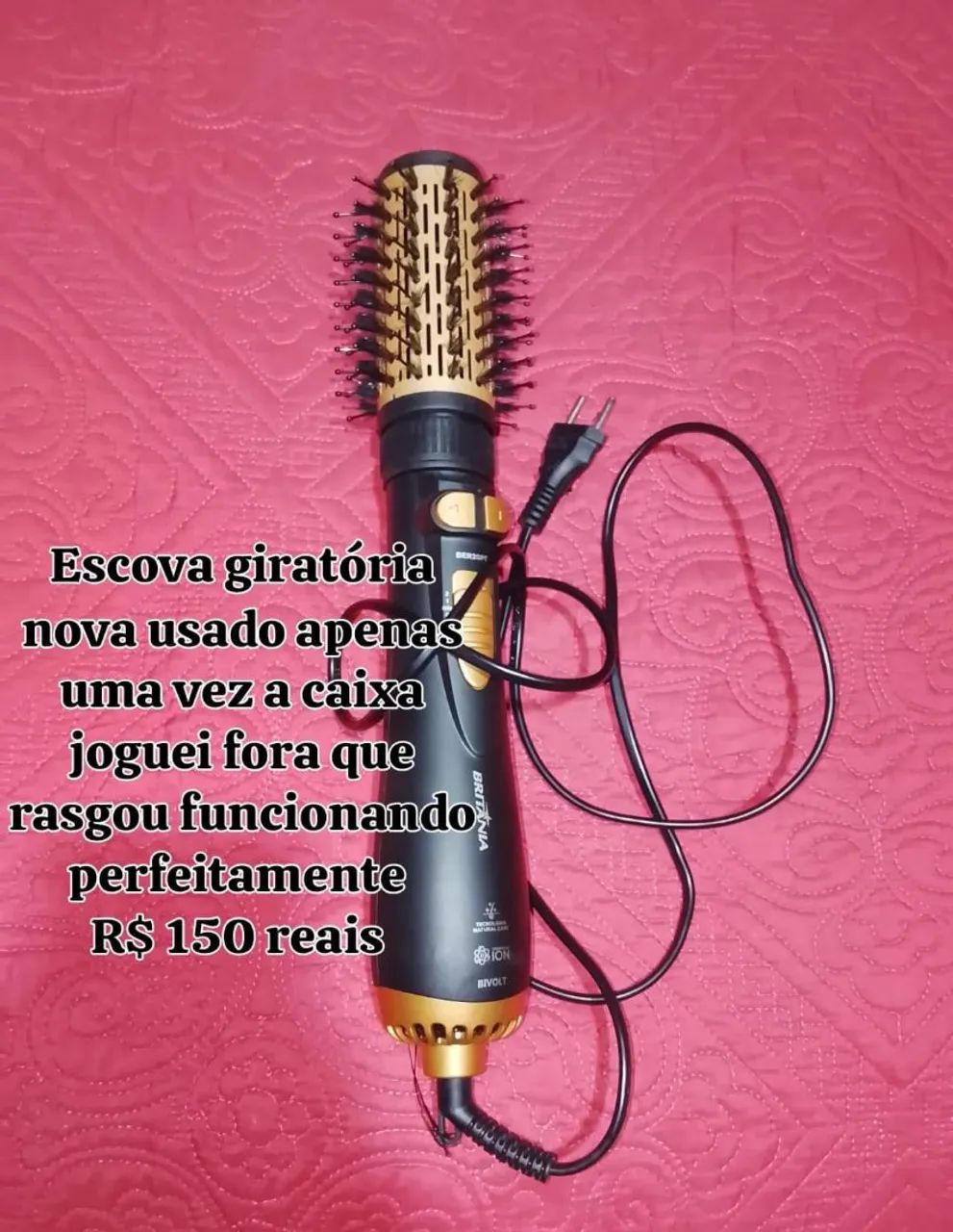 Escova giratória 