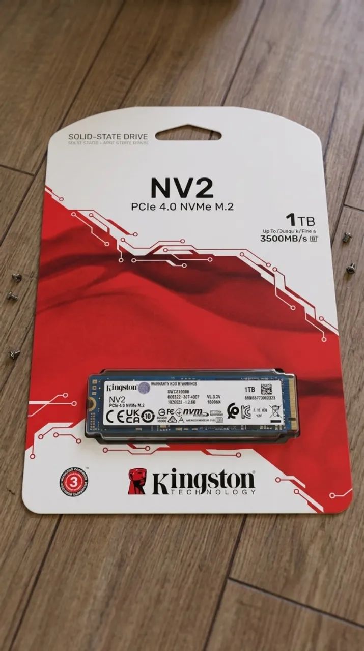 SSD Kingston NV2 1TB M.2 NVMe