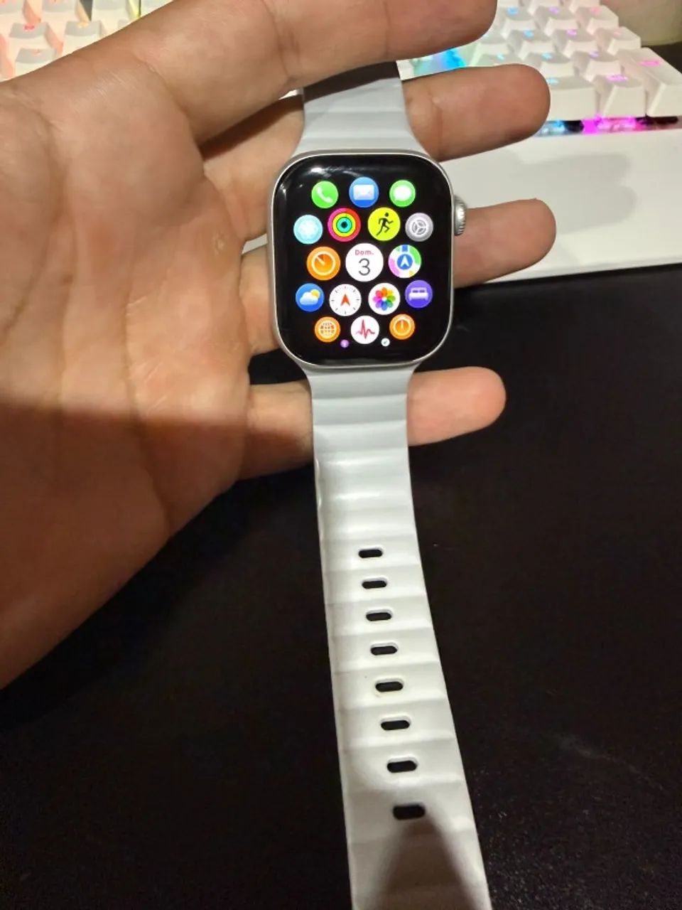 iPhone 16 Pro 256GB & Apple Watch 8 セット iPhone 16 Pro Apple 256GB, Câmera Tripla de 48MP, Tela 6,3