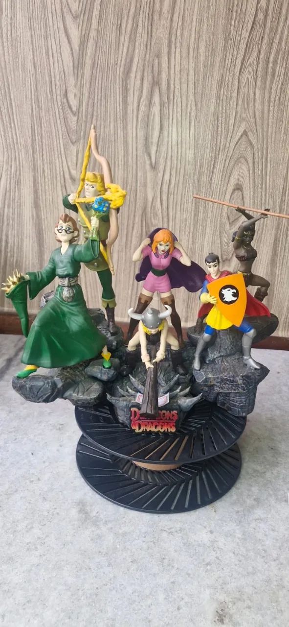 SET DE CAVERNA DO DRAGÃO DE IMPRESSÃO 3D
