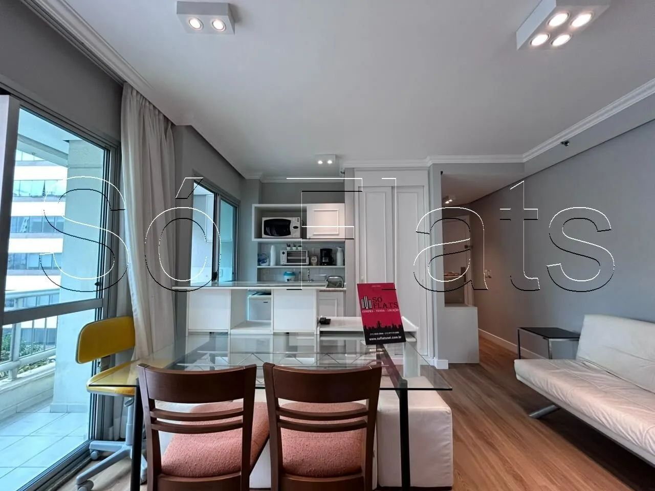 Flat na Rua Bela Cintra nos Jardins próx da Av. Paulista e Metrô Paulista, disponível para - Foto 4
