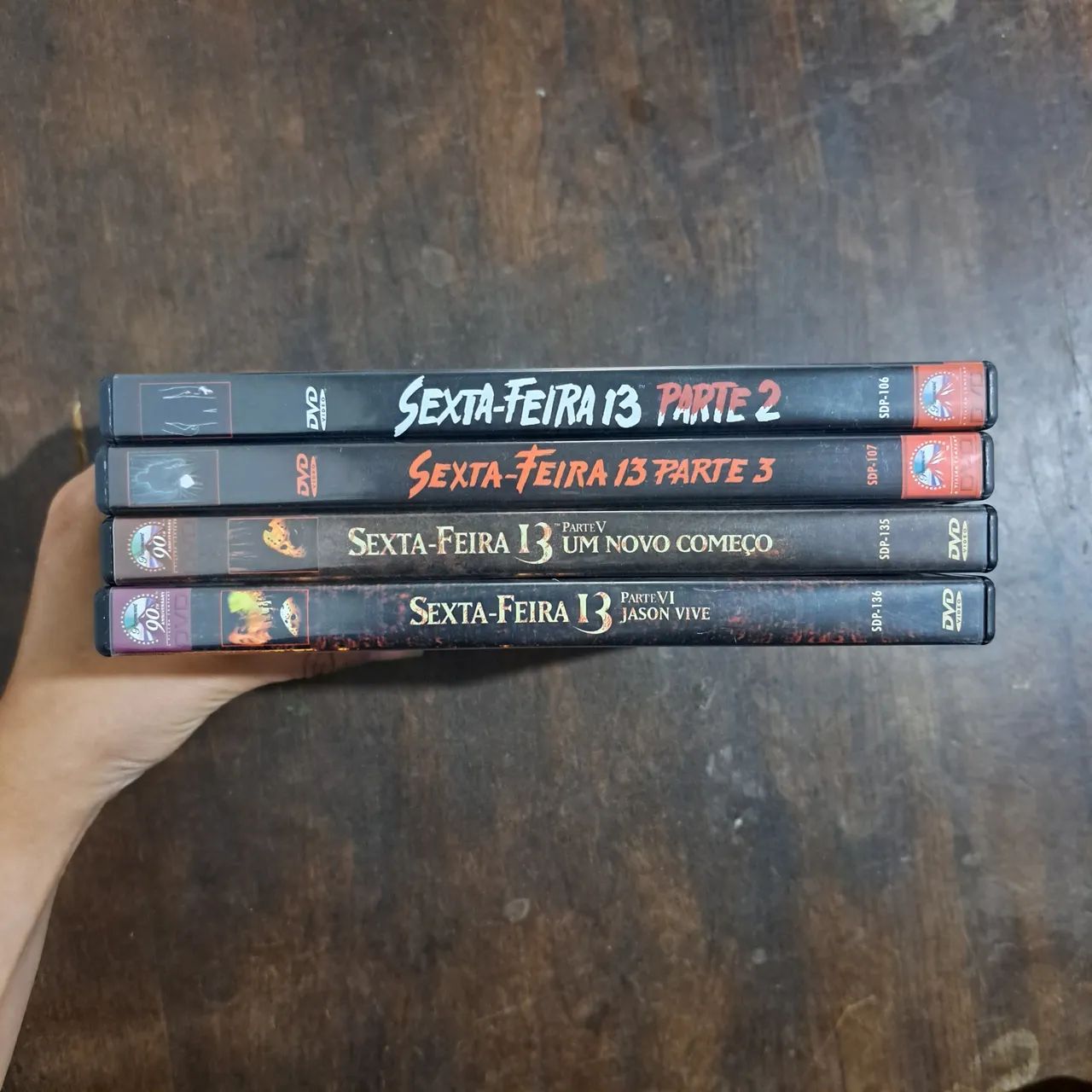 DVDs Sexta-Feira 13 - Lote com 4 Filmes de Terror - Foto 3