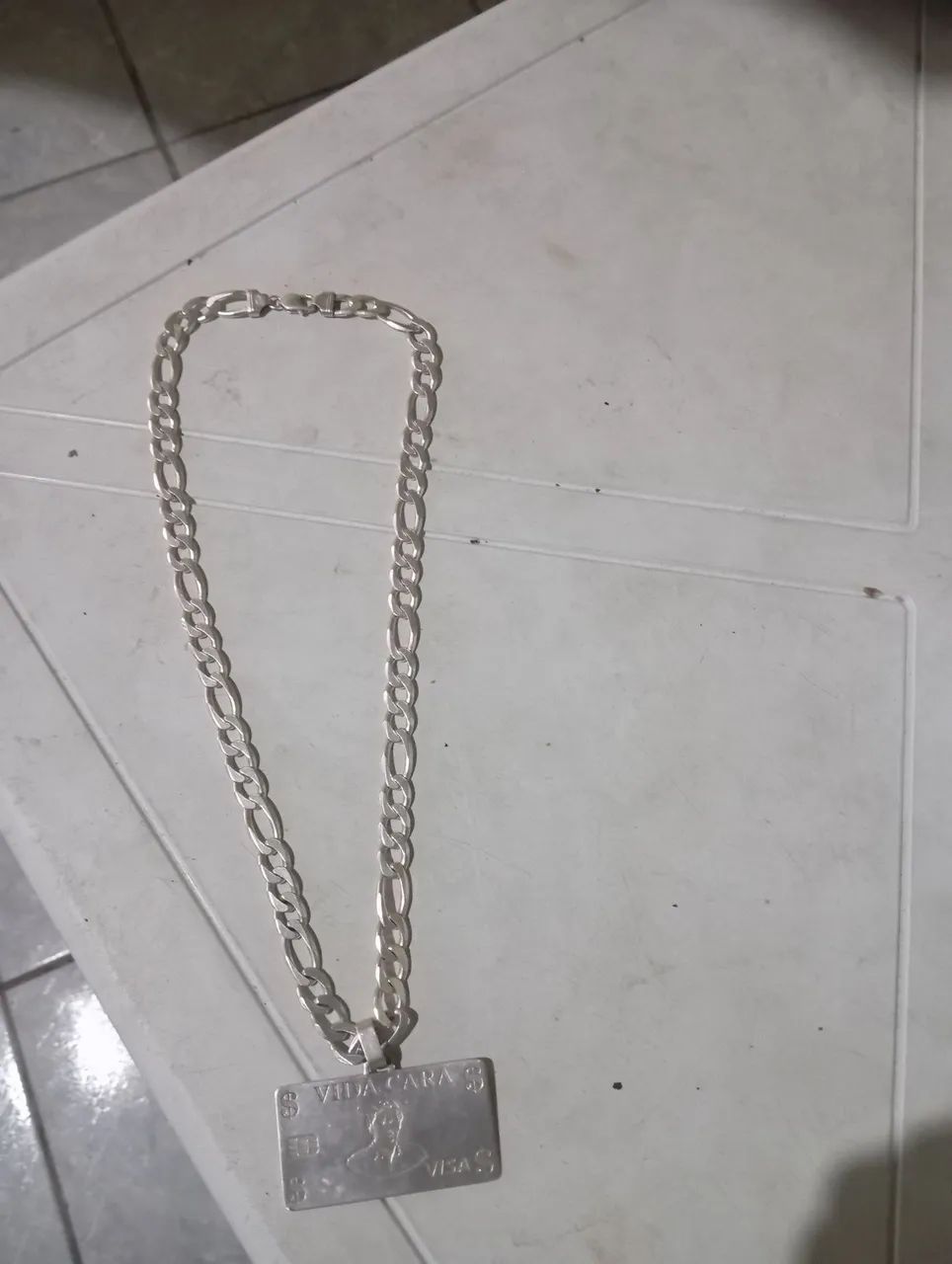 Cordão de prata  - Foto 3
