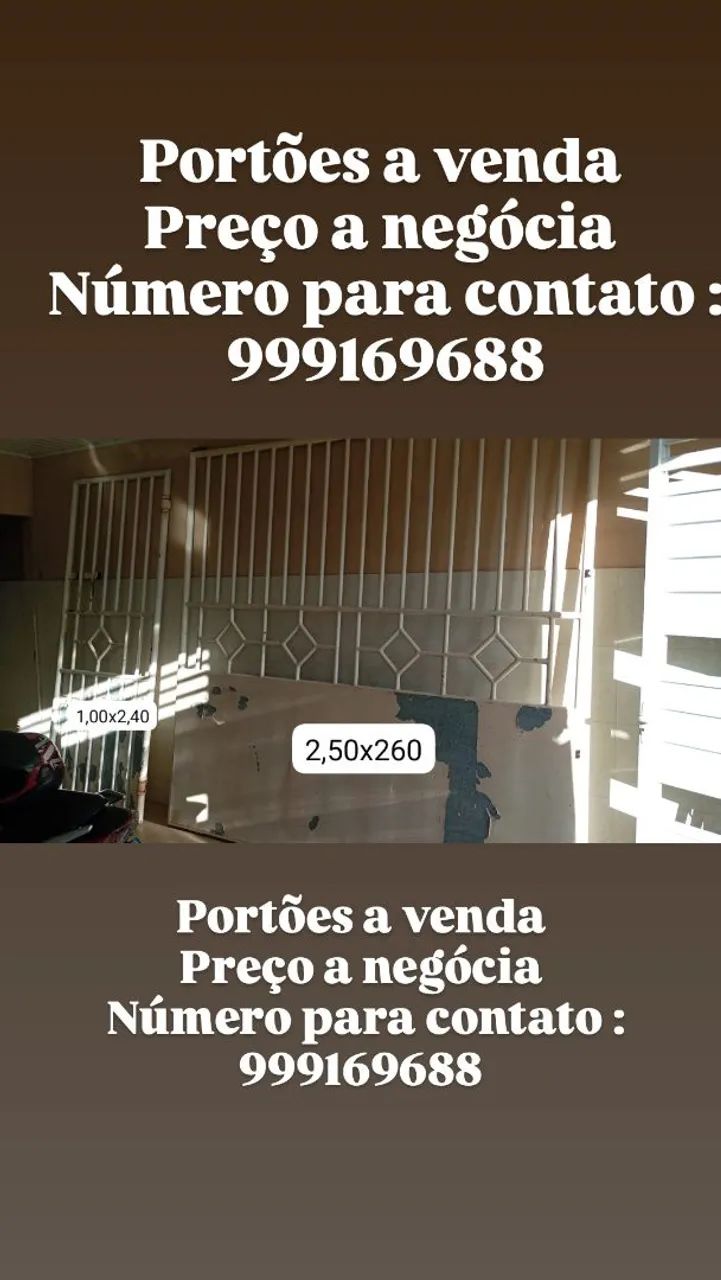 Portões a venda 