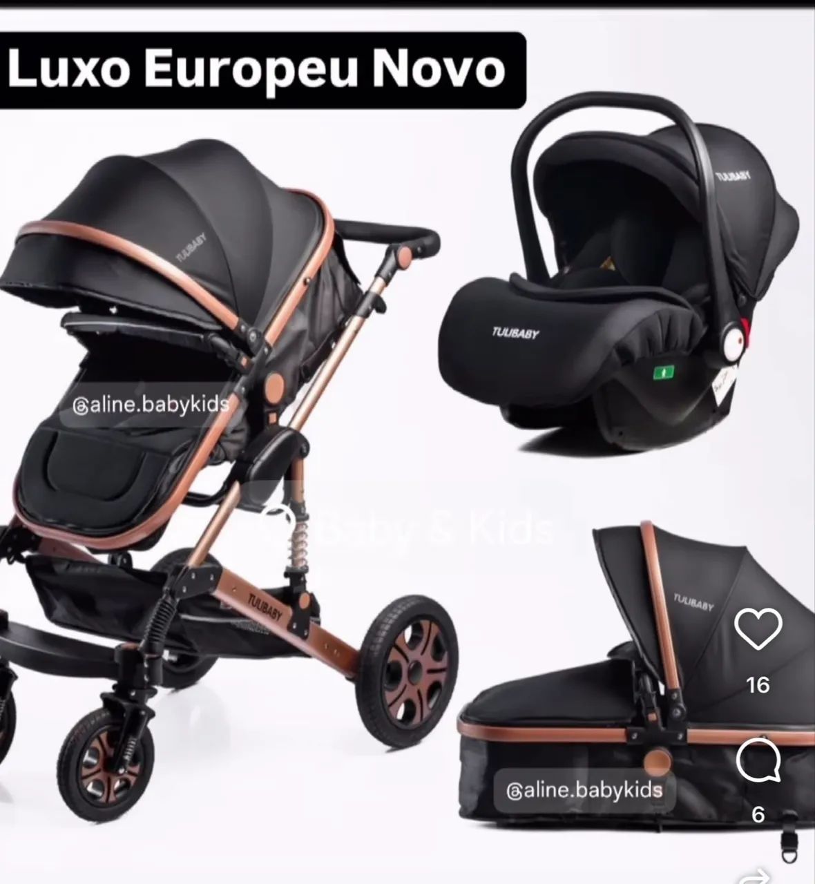 Vendo Carrinho de Bebê