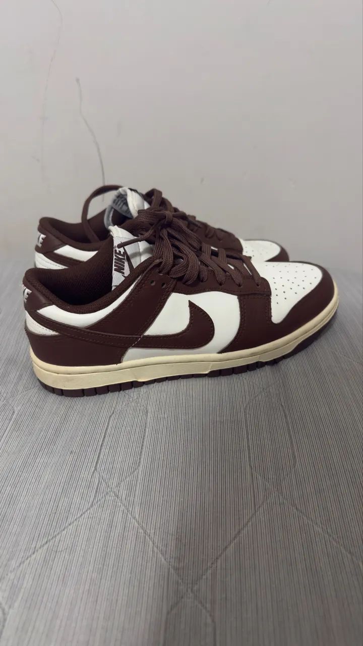 Tênis nike dunk low cacau 36