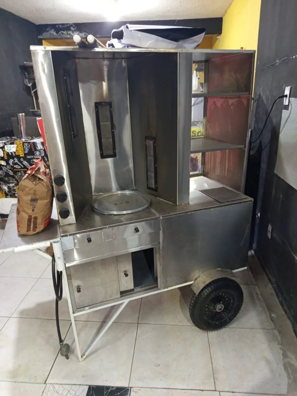 Carrinho de Churrasco Grego - Foto 2