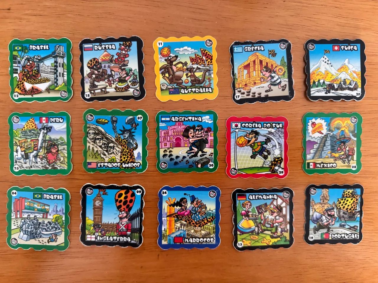 Tazos Cadê Chester Cheetos - 15 unidades