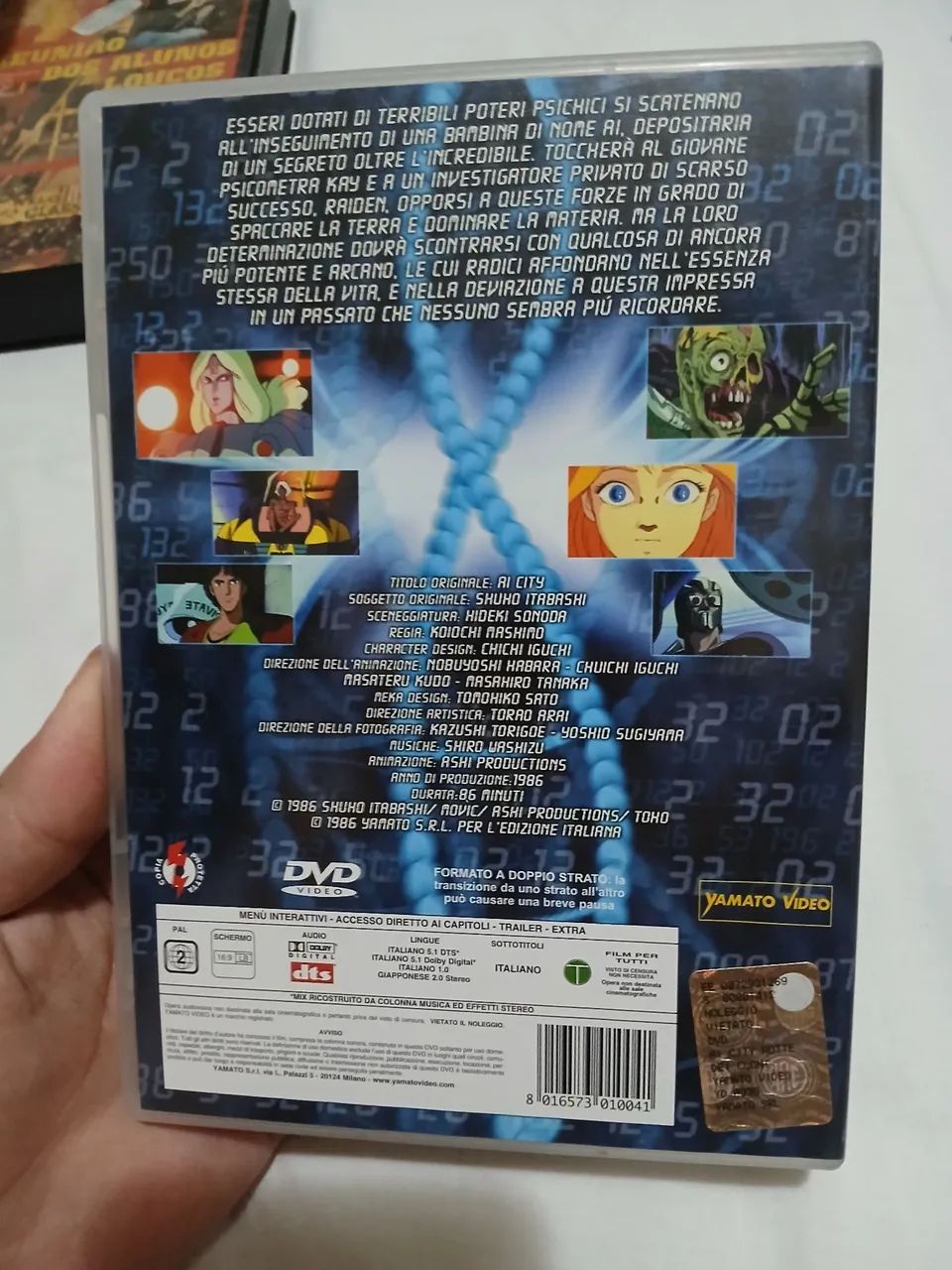Dvd rarissimo importado terror em love city ai city - CDs, DVDs