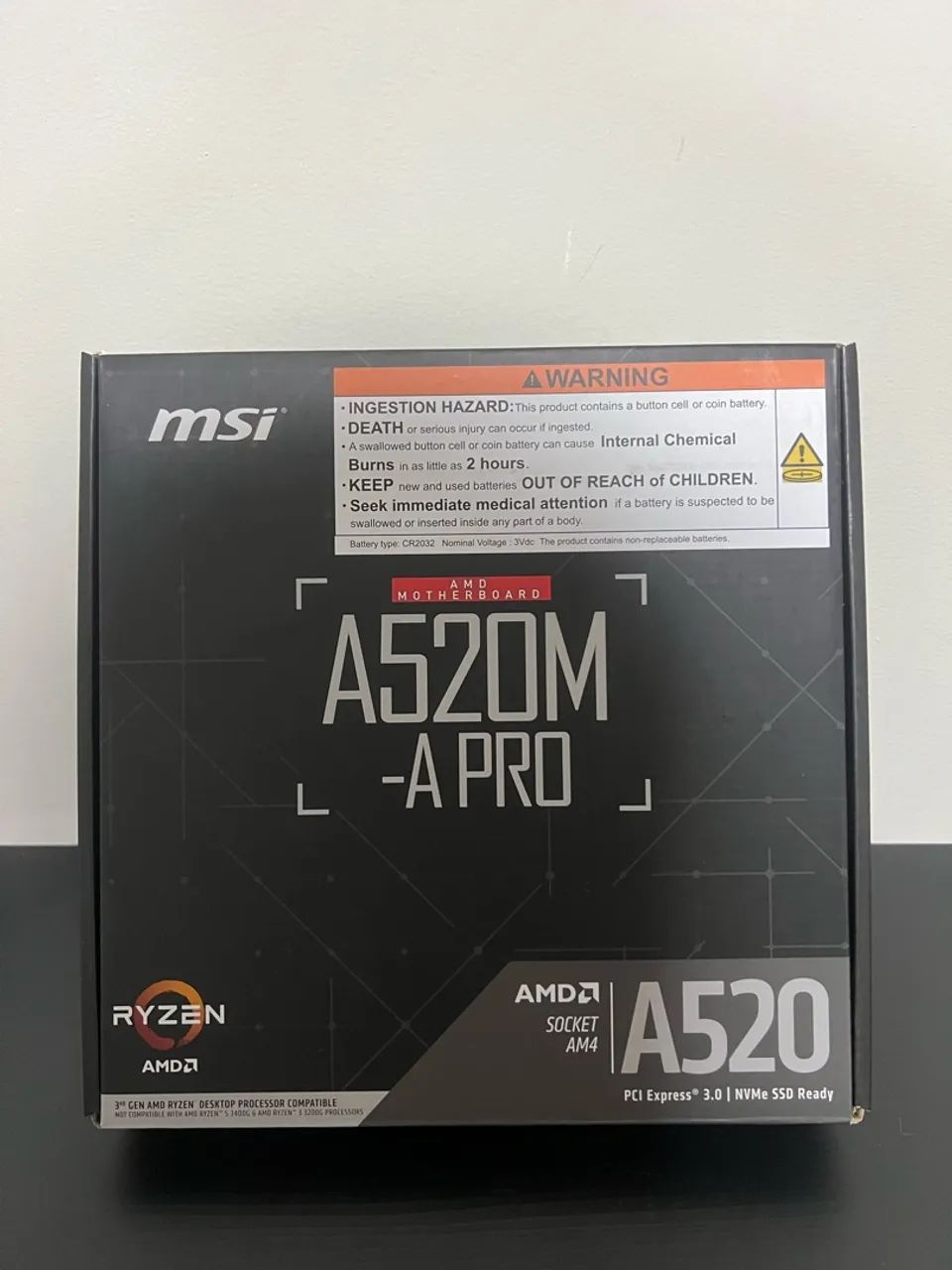 Placa mãe A520M-A PRO MSI