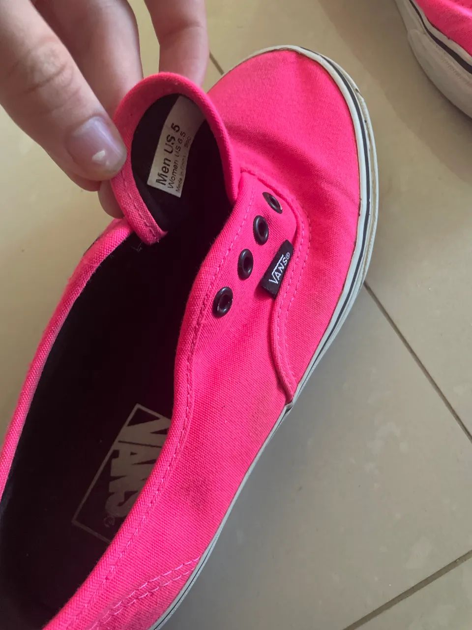 Vans original importado tamanho 6.5 us - Foto 2