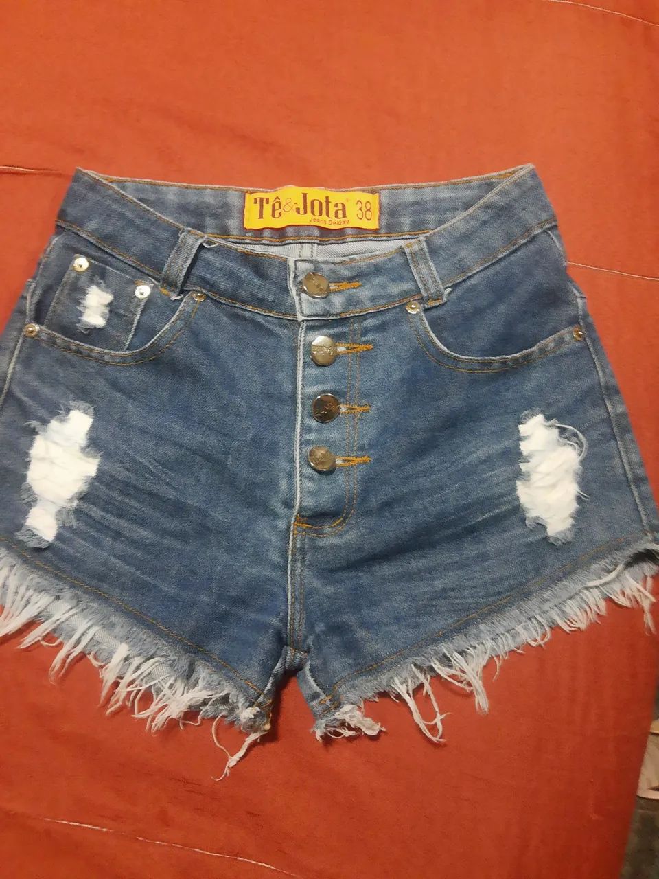 Vendo 6 short jeans novo tamanho 38  - Foto 3