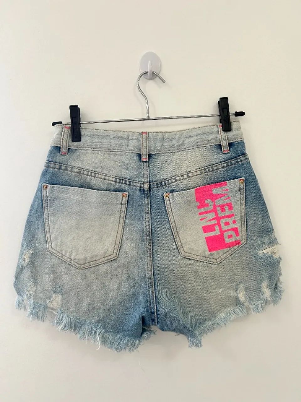 Shorts jeans Lança Perfume - Foto 3