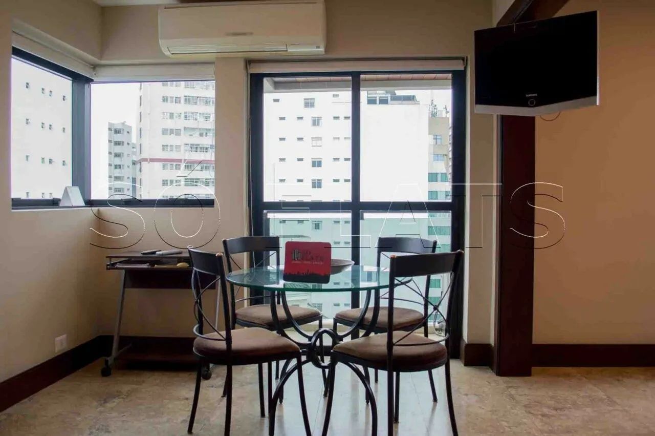 Flat próximo a Rua Augusta e a Rua Bela Cintra para locação com entrada imediata. - Foto 2