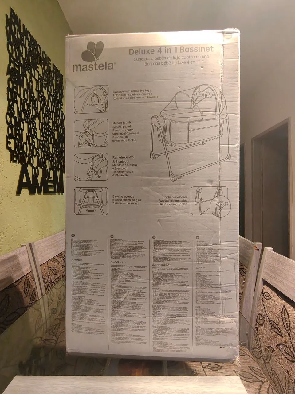 Berço portátil com bluetooth  - Foto 2