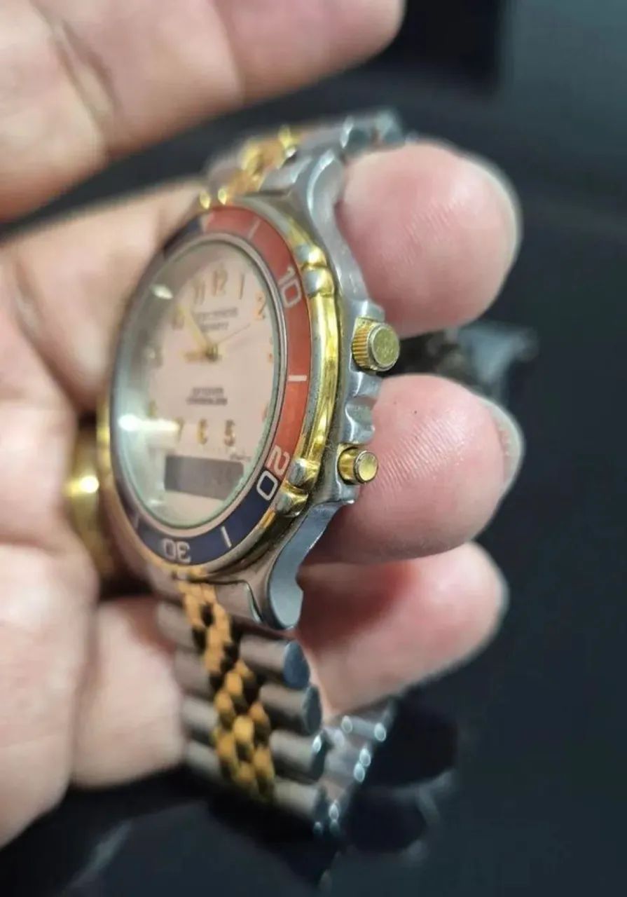 Relógio TECHNOS SKYDIVER CHRONOALARM  -  DÉCADA DE 80 - Foto 5
