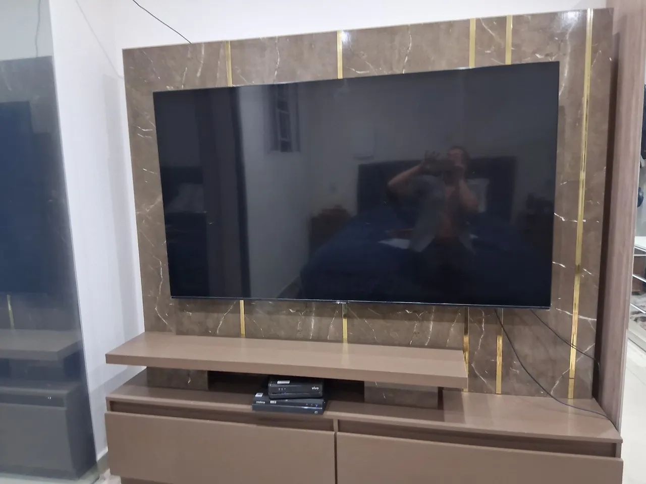 Rack Sala  com Painel TV 65 polegadas  - Foto 5