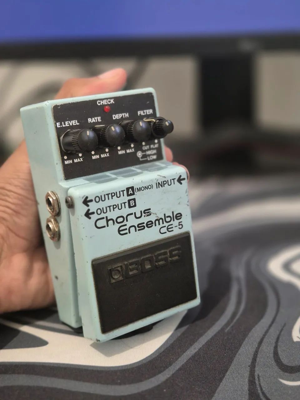 Pedal de Chorus BOSS Ensemble CE-5 - Instrumentos musicais