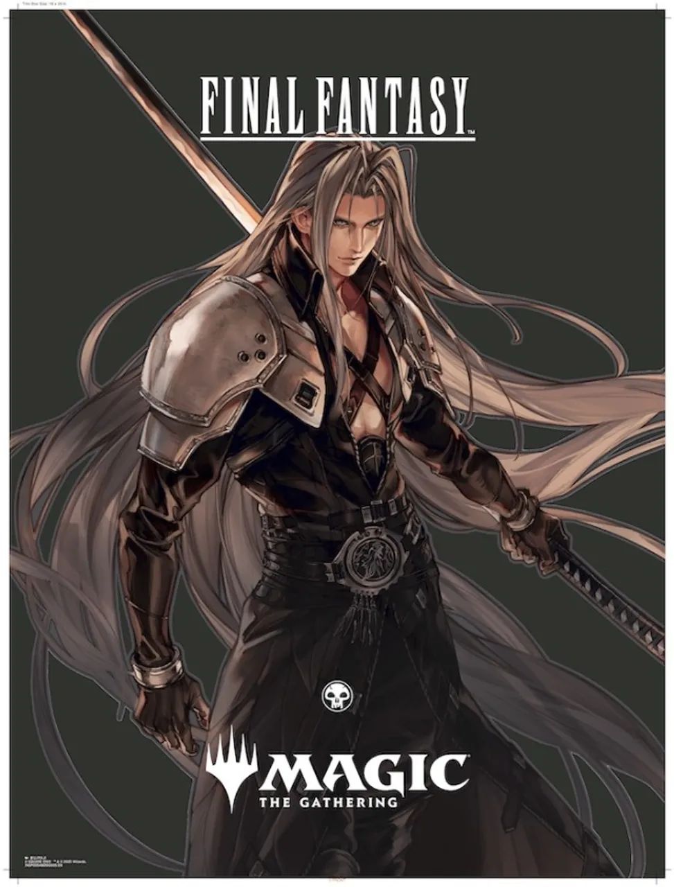 Pôster OFICIAIS Promocional WPN Foil Magic Final Fantasy