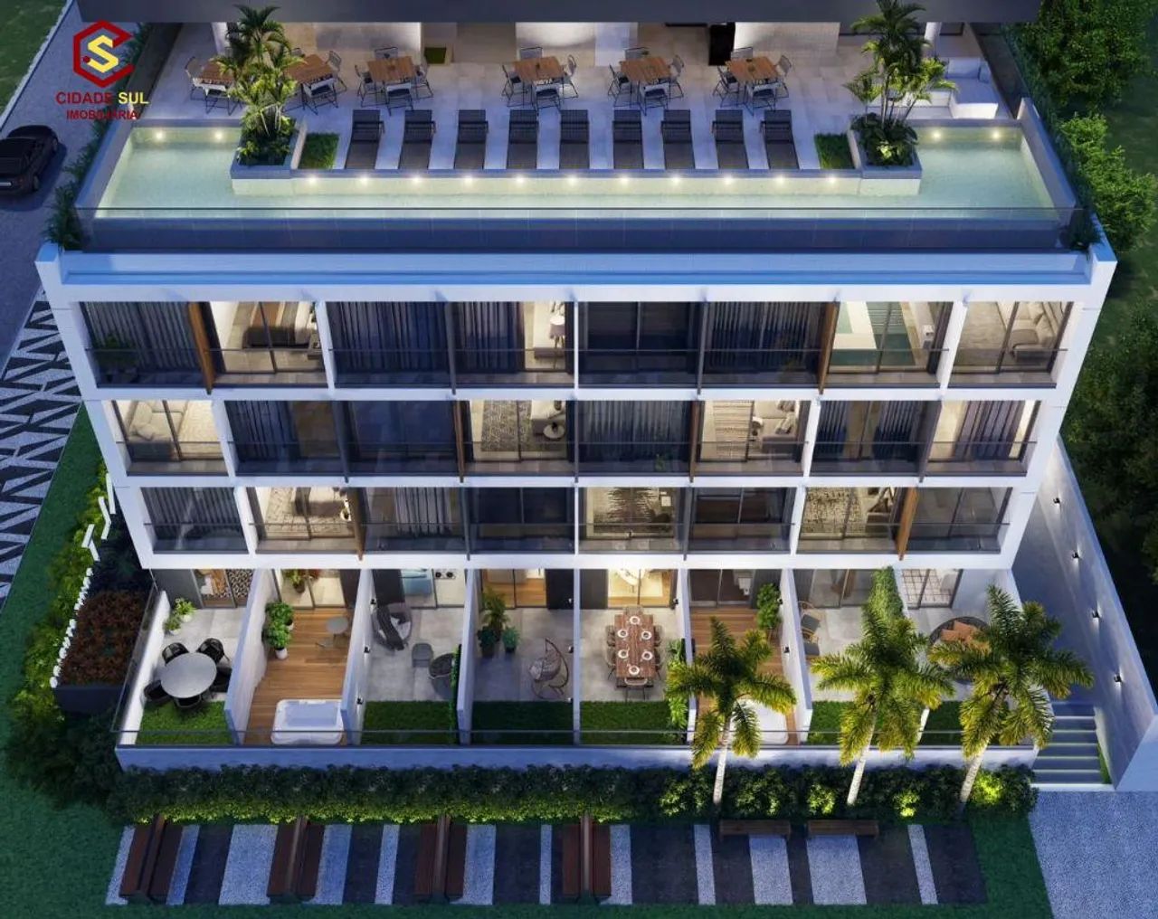 1 Studio de 24 m² Intermares - Cabedelo, à venda por R$ 306.166,89 - Foto 5