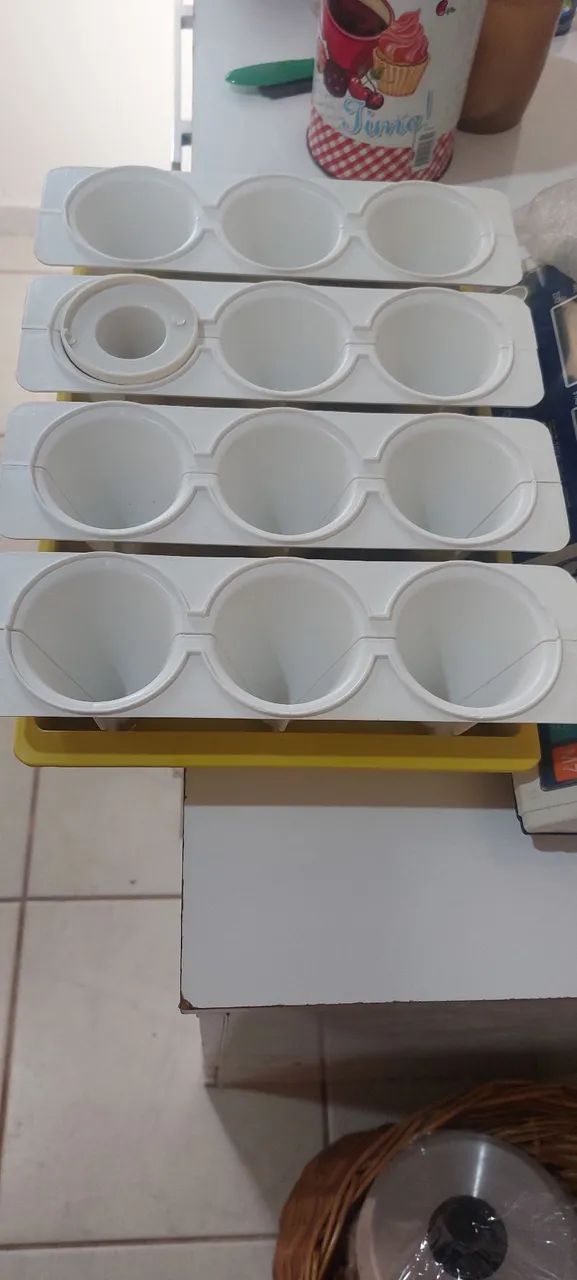 Formas para fabricar coxinha e pastel - Foto 3