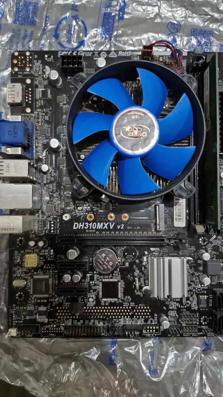 Kit h310m ddr4 intel 8gb - Foto 3