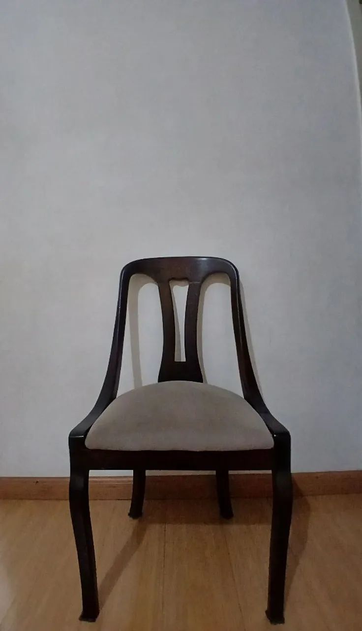 Conjunto Mesa de Jantar Tampo de Vidro e Madeira + Cadeiras - Foto 5