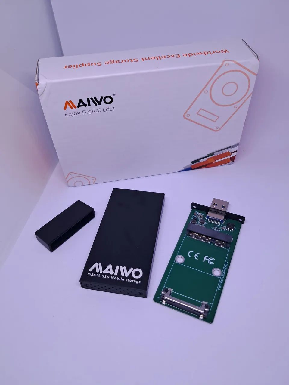 Case Externo Para SSD Msata MAIWO - Foto 6