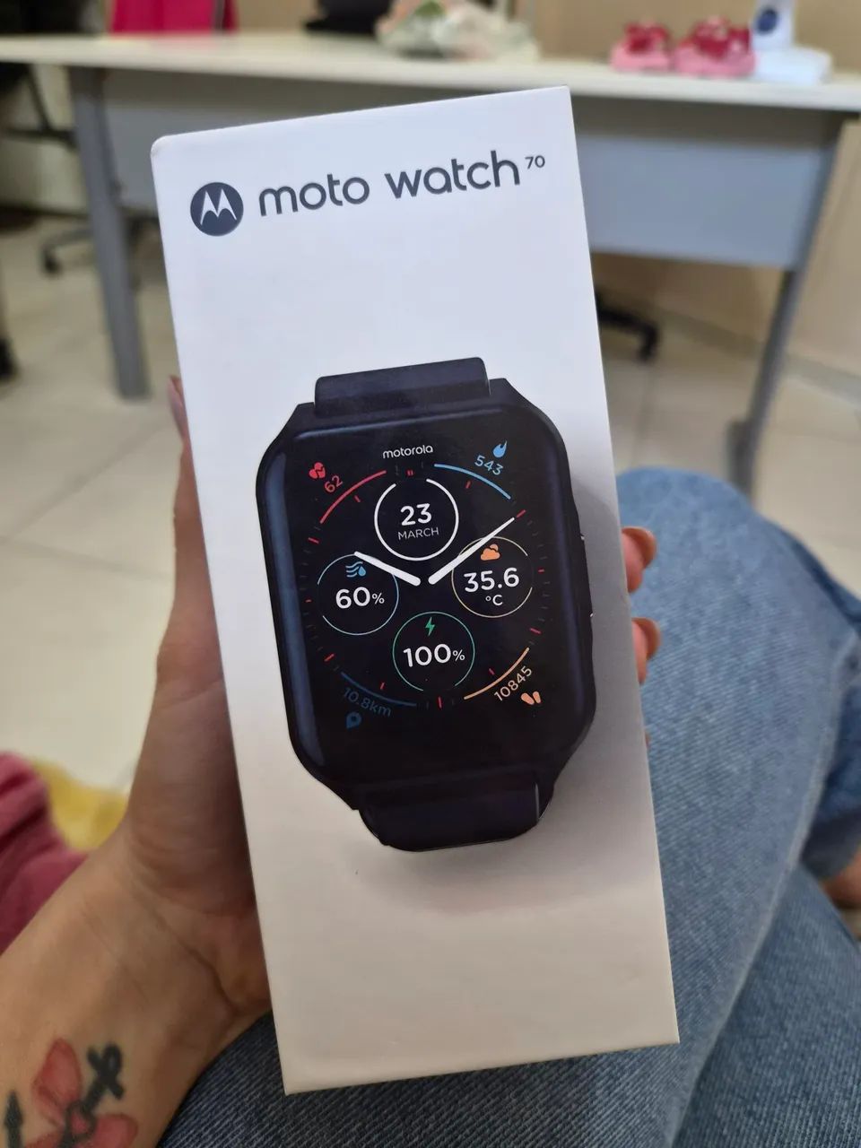 Moto Watch 70 - Relógio 