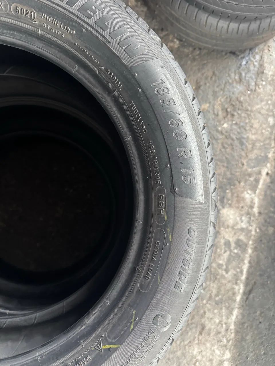Par de Pneus Michelin Primacy 4 P 185/60R15 88 H, 70% vida útil - Foto 5