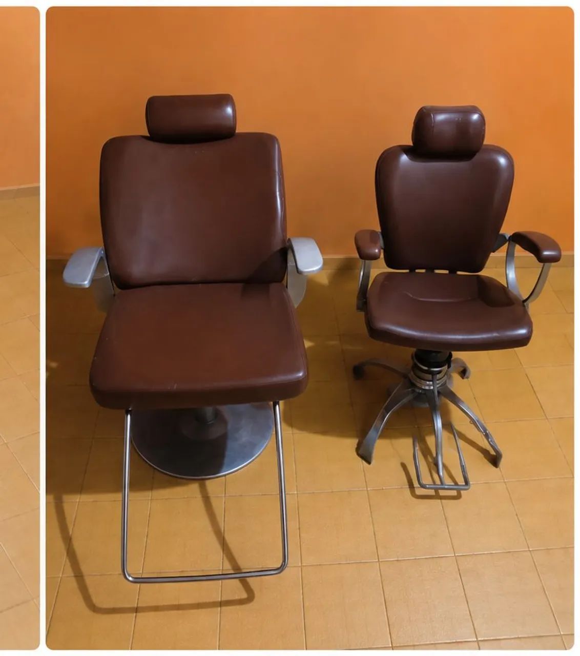 2 cadeiras de barbearia e 1 mini lavatório  - Foto 2