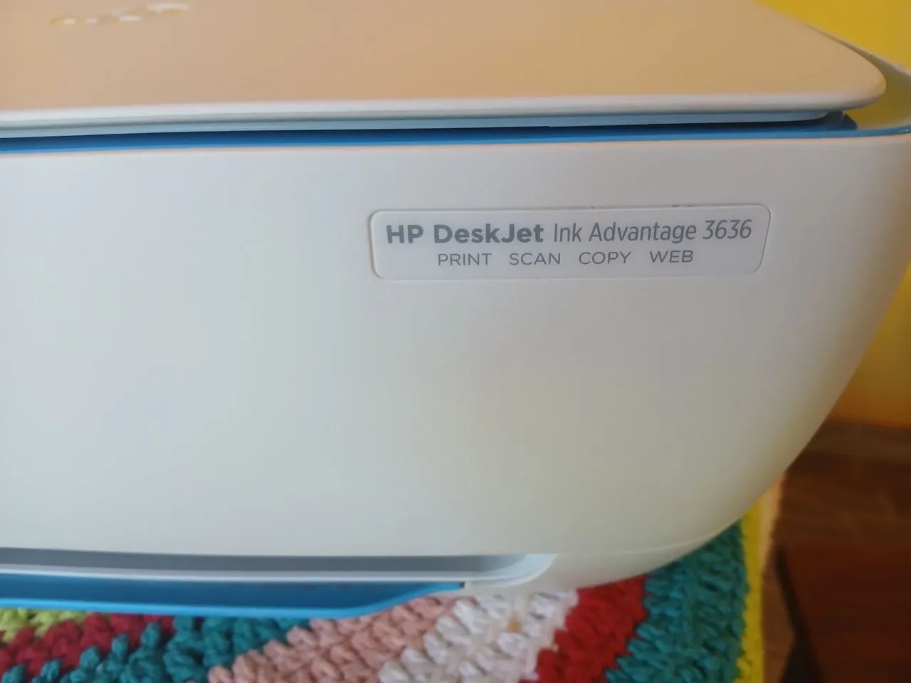 Impressora hp deskjet Wi-Fi 3636 - Foto 3