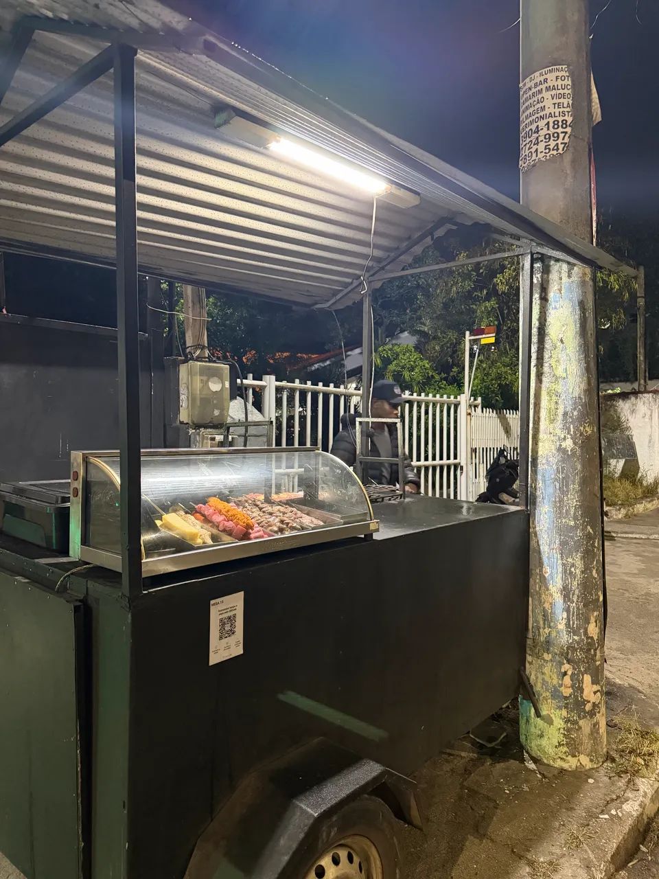 Carrinho de churrasquinho barraca  - Foto 3